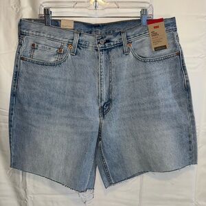 Levi's Blue Jean Shorts Distressed Cut-Off Style